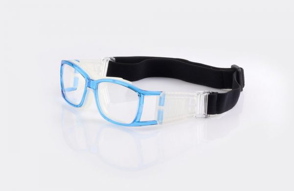 عینک طبی ورزشی آبی